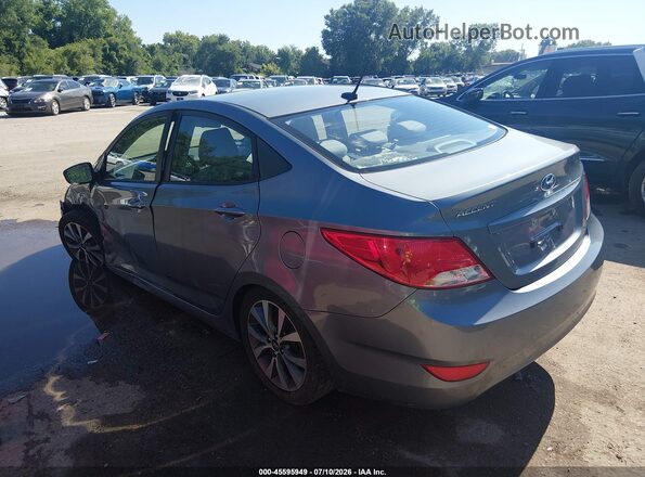 KMHCT4AE2HU359193 2017 HYUNDAI ACCENT Серый Задняя левая четверть