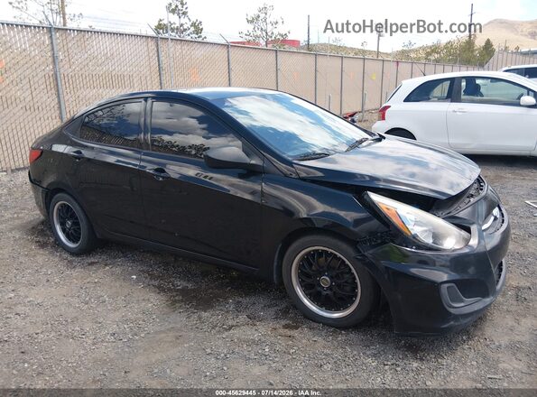 KMHCT4AE3GU018531 2016 HYUNDAI ACCENT Black Սալոնի հետևի տեսք