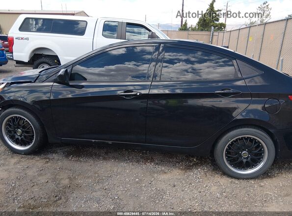 KMHCT4AE3GU018531 2016 HYUNDAI ACCENT Black Սալոնի 360 աստիճան տեսք