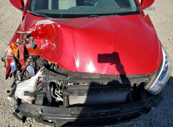 KMHCT4AE3GU064246 2016 HYUNDAI ACCENT Red Вид задньої частини салону