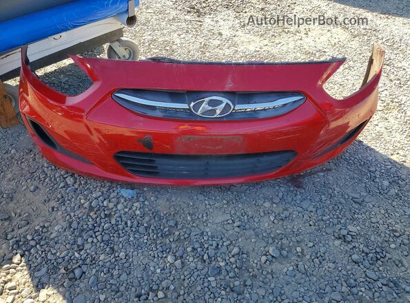 KMHCT4AE3GU064246 2016 HYUNDAI ACCENT Red Вид підкапотного простору