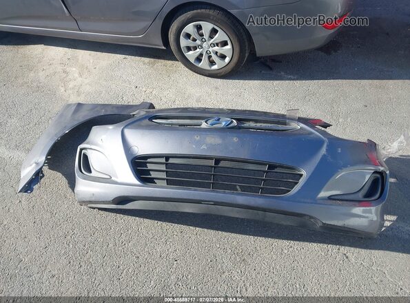 KMHCT4AE3GU092645 2016 HYUNDAI ACCENT Gray Instrument cluster view