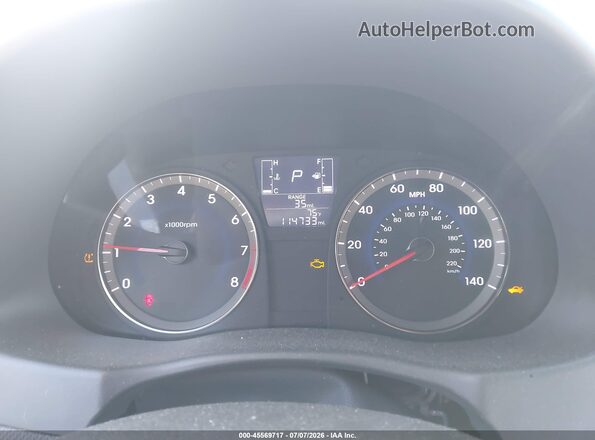 KMHCT4AE3GU092645 2016 HYUNDAI ACCENT Gray Rear seats view