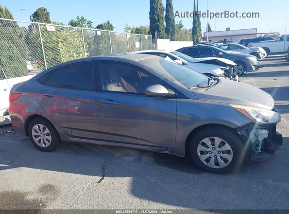 KMHCT4AE3GU092645 2016 HYUNDAI ACCENT Gray 360 interior view