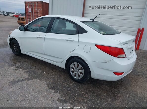 KMHCT4AE3GU965357 2016 HYUNDAI ACCENT White უკანა მარცხენა