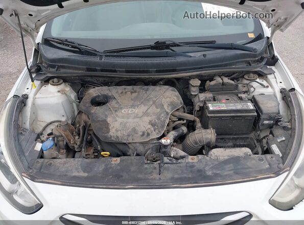 KMHCT4AE3GU965357 2016 HYUNDAI ACCENT White უკანა ხედი