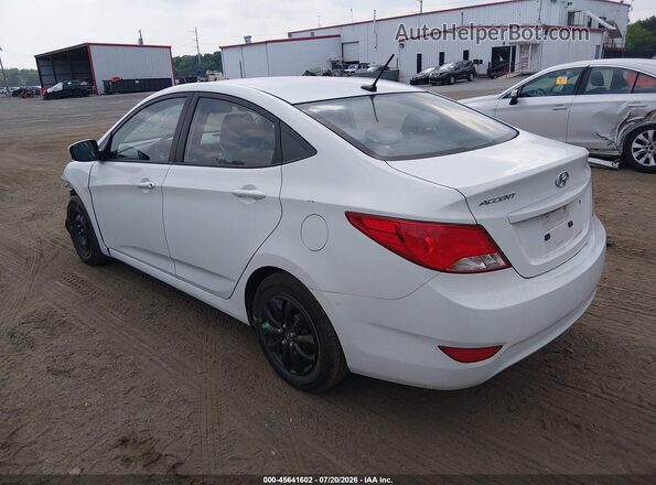 KMHCT4AE3GU974348 2016 HYUNDAI ACCENT White უკანა მარცხენა