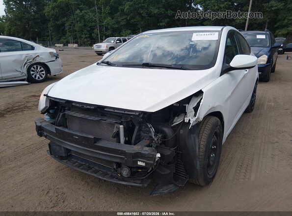 KMHCT4AE3GU974348 2016 HYUNDAI ACCENT White წინა ხედი