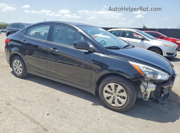 KMHCT4AE3GU974382 2016 HYUNDAI ACCENT Black Delantero derecho