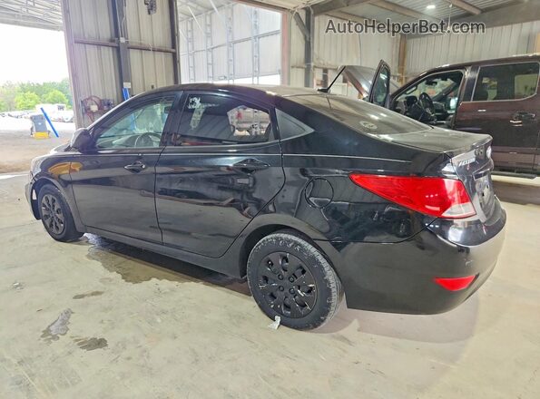 KMHCT4AE3HU290692 2017 HYUNDAI ACCENT Black უკანა მარცხენა