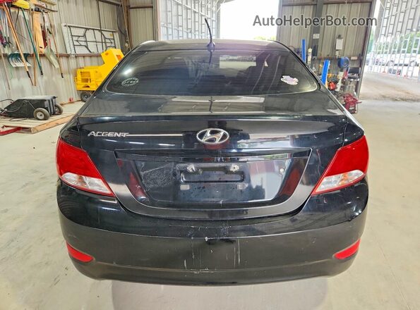 KMHCT4AE3HU290692 2017 HYUNDAI ACCENT Black უკანა ხედი