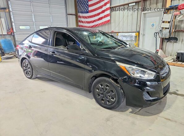 KMHCT4AE3HU290692 2017 HYUNDAI ACCENT Black წინა მარჯვენა