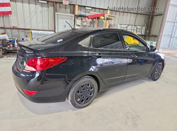 KMHCT4AE3HU290692 2017 HYUNDAI ACCENT Black უკანა მარჯვენა