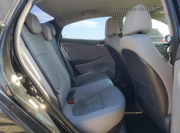 KMHCT4AE3HU320774 2017 HYUNDAI ACCENT Black Vista de los asientos traseros
