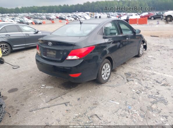 KMHCT4AE3HU330785 2017 HYUNDAI ACCENT Black Հետևի աջ