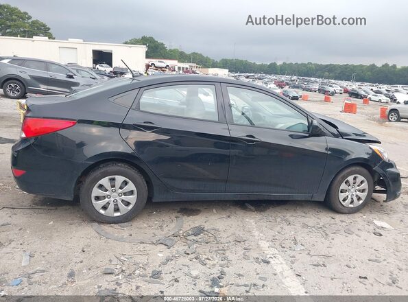 KMHCT4AE3HU330785 2017 HYUNDAI ACCENT Black Սալոնի հետևի տեսք