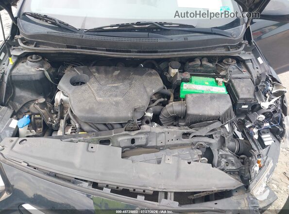 KMHCT4AE3HU330785 2017 HYUNDAI ACCENT Black Հետևի տեսք