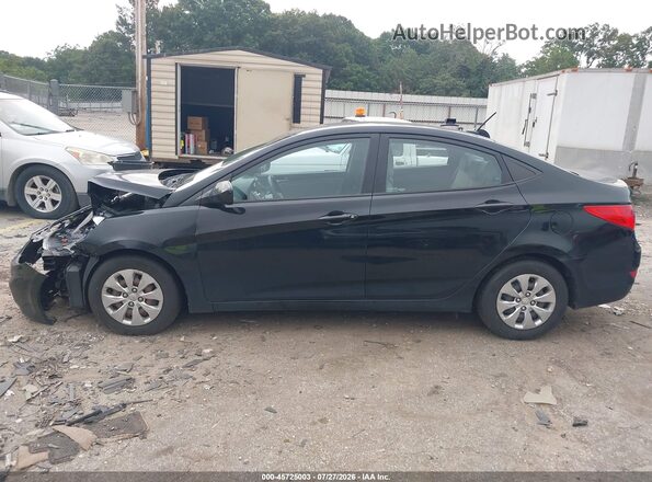 KMHCT4AE3HU330785 2017 HYUNDAI ACCENT Black Սալոնի 360 աստիճան տեսք