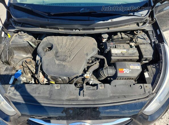 KMHCT4AE3HU358988 2017 HYUNDAI ACCENT Black Rear interior view