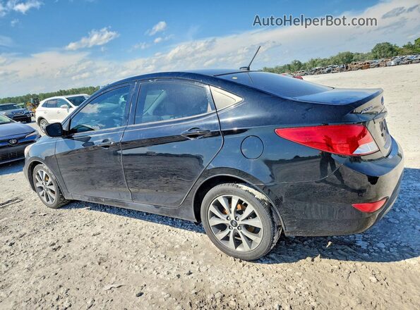 KMHCT4AE3HU358988 2017 HYUNDAI ACCENT Black Rear left
