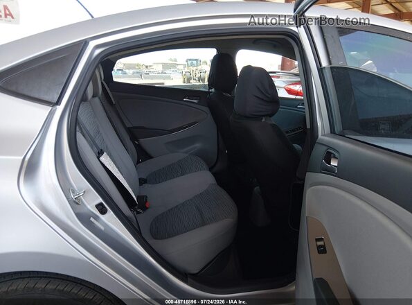 KMHCT4AE4GU077930 2016 HYUNDAI ACCENT Silver Widok naklejki z numerem VIN