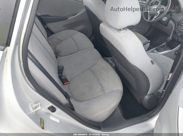 KMHCT4AE4GU077992 2016 HYUNDAI ACCENT Silver Widok naklejki z numerem VIN