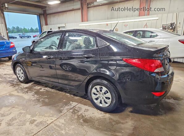 KMHCT4AE4GU089866 2016 HYUNDAI ACCENT Black Trasero izquierdo