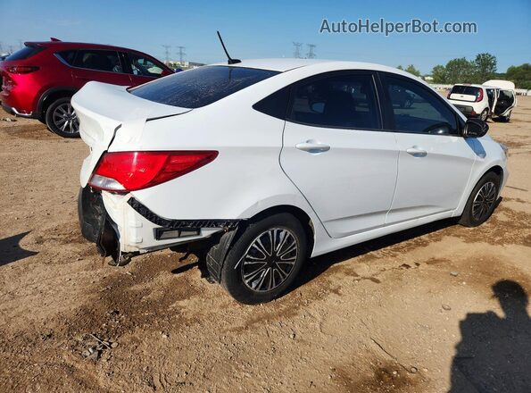KMHCT4AE4GU114488 2016 HYUNDAI ACCENT Белый Задняя правая четверть