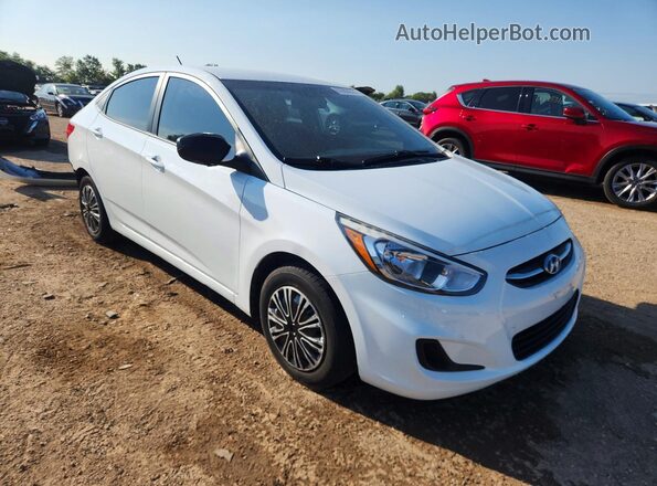 KMHCT4AE4GU114488 2016 HYUNDAI ACCENT Белый Передняя правая четверть