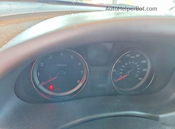 KMHCT4AE4GU163884 2016 HYUNDAI ACCENT Серебряный Вид щитка приборов