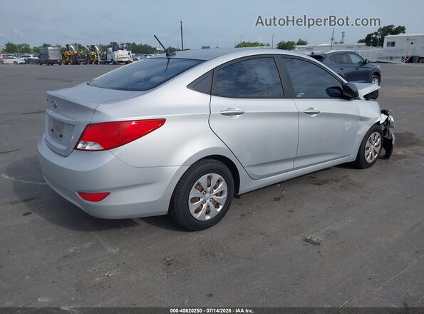 KMHCT4AE4GU944372 2016 HYUNDAI ACCENT Silver Tył prawy