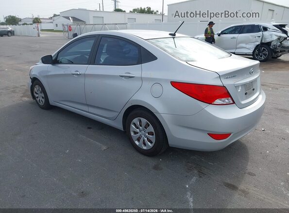 KMHCT4AE4GU944372 2016 HYUNDAI ACCENT Silver Tył lewy