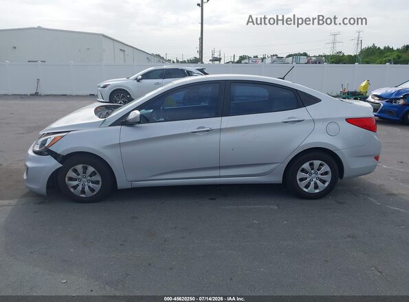 KMHCT4AE4GU944372 2016 HYUNDAI ACCENT Silver Widok wnętrza 360 stopni