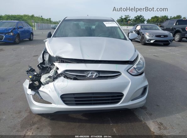 KMHCT4AE4GU944372 2016 HYUNDAI ACCENT Silver Widok zestawu wskaźników
