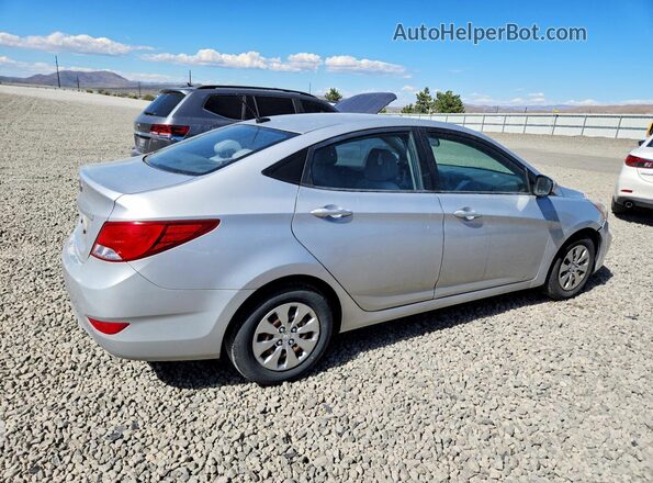 KMHCT4AE4GU948874 2016 HYUNDAI ACCENT Silver Задня права чверть