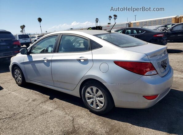 KMHCT4AE4GU999338 2016 HYUNDAI ACCENT Серебряный Задняя левая четверть