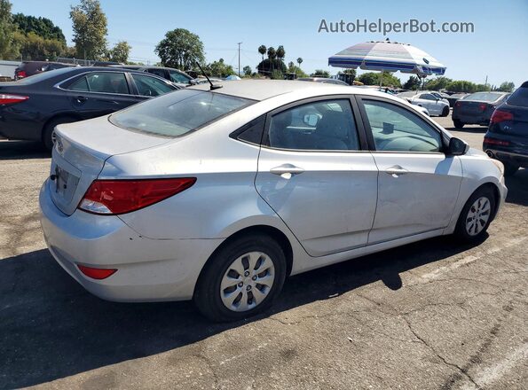 KMHCT4AE4GU999338 2016 HYUNDAI ACCENT Серебряный Задняя правая четверть
