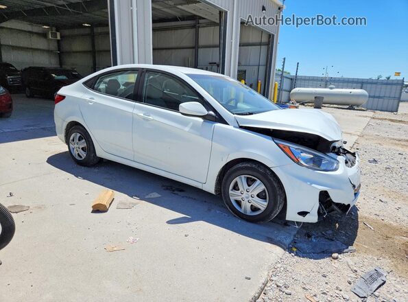 KMHCT4AE5GU036352 2016 HYUNDAI ACCENT White Delantero derecho