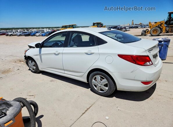 KMHCT4AE5GU036352 2016 HYUNDAI ACCENT White Trasero izquierdo