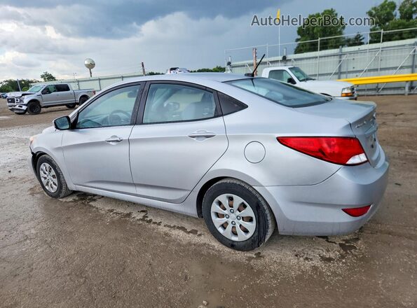 KMHCT4AE5GU089309 2016 HYUNDAI ACCENT Silver Задня ліва чверть