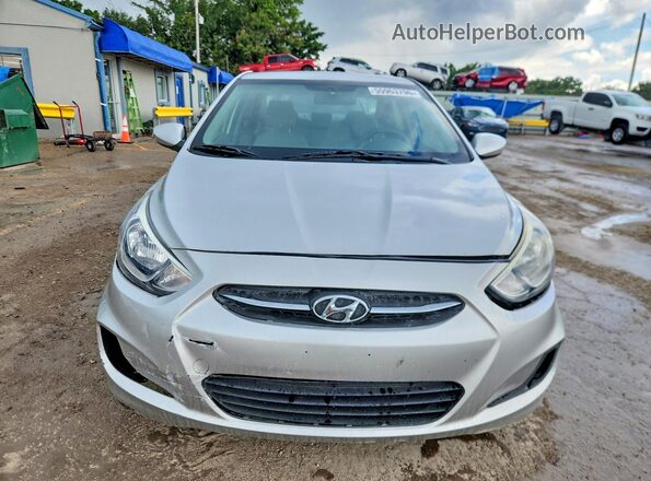 KMHCT4AE5GU089309 2016 HYUNDAI ACCENT Silver Вид спереду