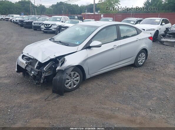 KMHCT4AE5GU166888 2016 HYUNDAI ACCENT Gray Vista tres cuartos delantera izquierda