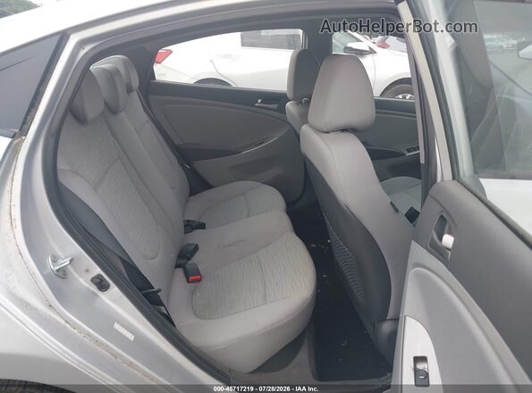 KMHCT4AE5GU166888 2016 HYUNDAI ACCENT Gray Vista de la etiqueta del VIN