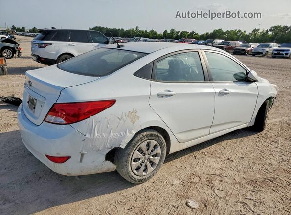 KMHCT4AE5GU990664 2016 HYUNDAI ACCENT White Задня права чверть