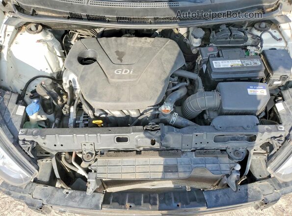 KMHCT4AE5GU990664 2016 HYUNDAI ACCENT White Вид задньої частини салону