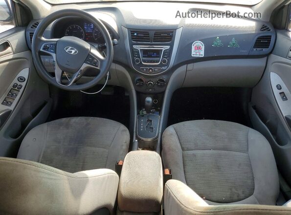 KMHCT4AE5GU990664 2016 HYUNDAI ACCENT White Вид панелі приладів