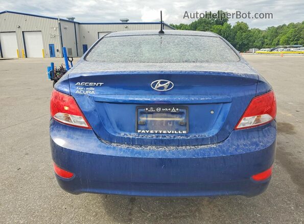KMHCT4AE5HU223849 2017 HYUNDAI ACCENT Blue Հետևի տեսք