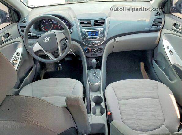 KMHCT4AE5HU268399 2017 HYUNDAI ACCENT Black Vista del salpicadero