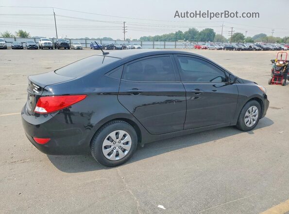 KMHCT4AE5HU268399 2017 HYUNDAI ACCENT Black Trasero derecho