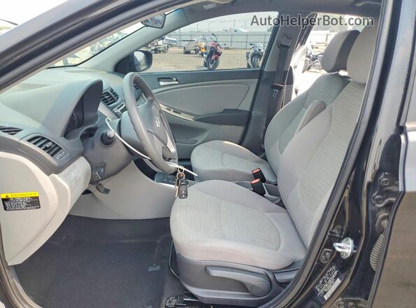 KMHCT4AE5HU268399 2017 HYUNDAI ACCENT Black Vista interior delantera